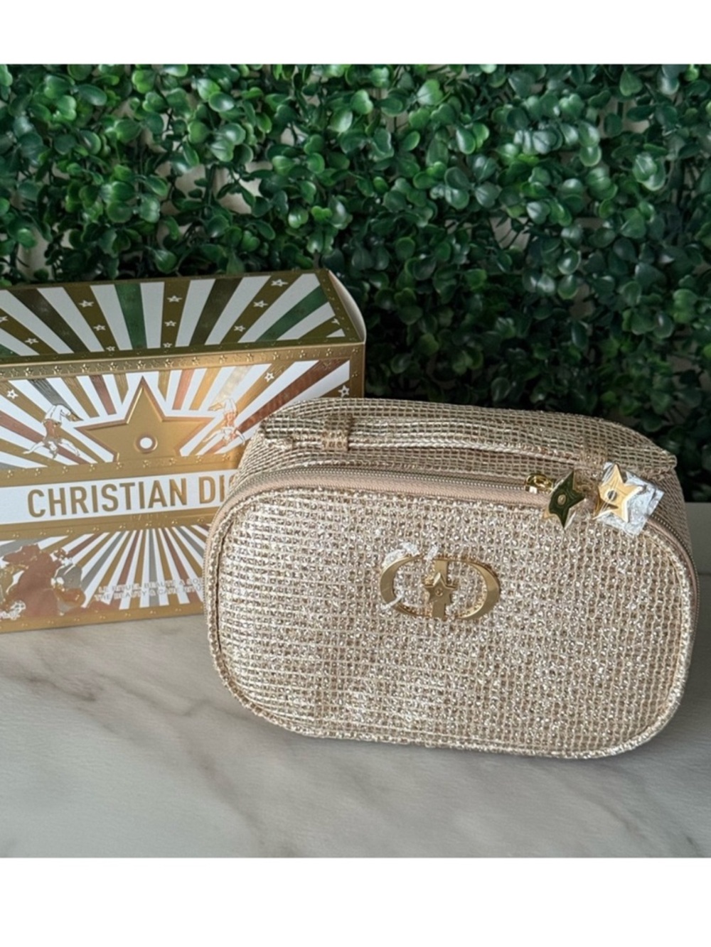 New Dior Gold Sparkle Holiday 2025
Cosmetic Bag